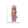 Art Print - Nouveau Mermaid Earth
