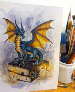 Limited Art Print Original Lottery - Bookish Treasures
