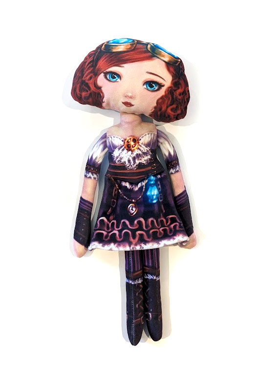 Handmade Doll - Sally Steamer