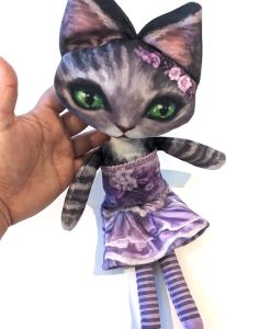 Handmade Doll - Tabby Cat