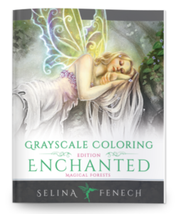 Coloring Book - Grayscale Enchanted