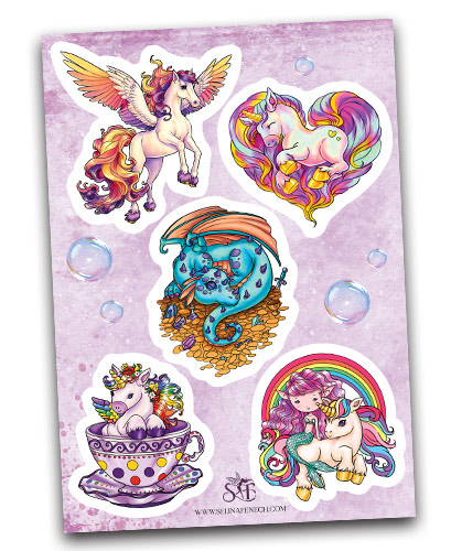 Sticker Sheet - Faedorables