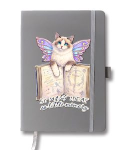 Notebook - Ragdoll Fairy Cat