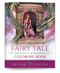 Fairy Tale Princesses and Romance Coloring Book