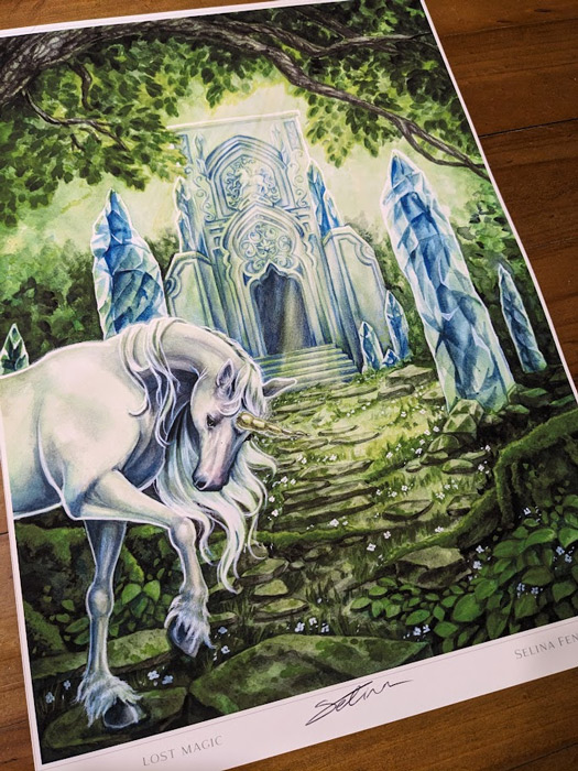 Limited Art Print Original Lottery - Lost Magic - Image 3