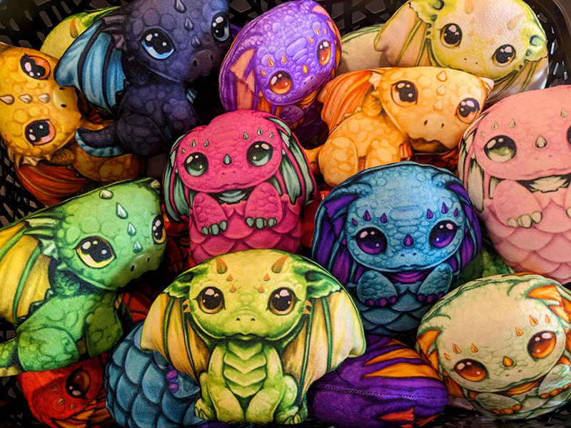 Handmade Dragon Plush Lucky Dip