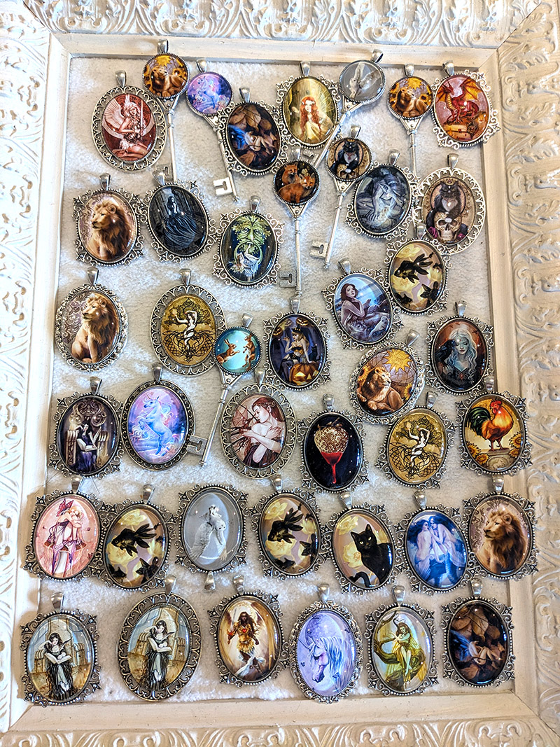 Handmade Art Pendants Lucky Dip - Image 2