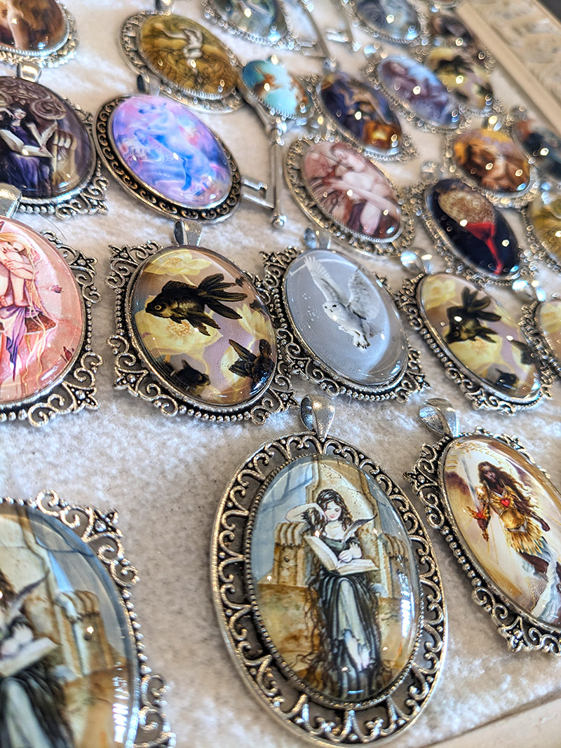 Handmade Art Pendants Lucky Dip