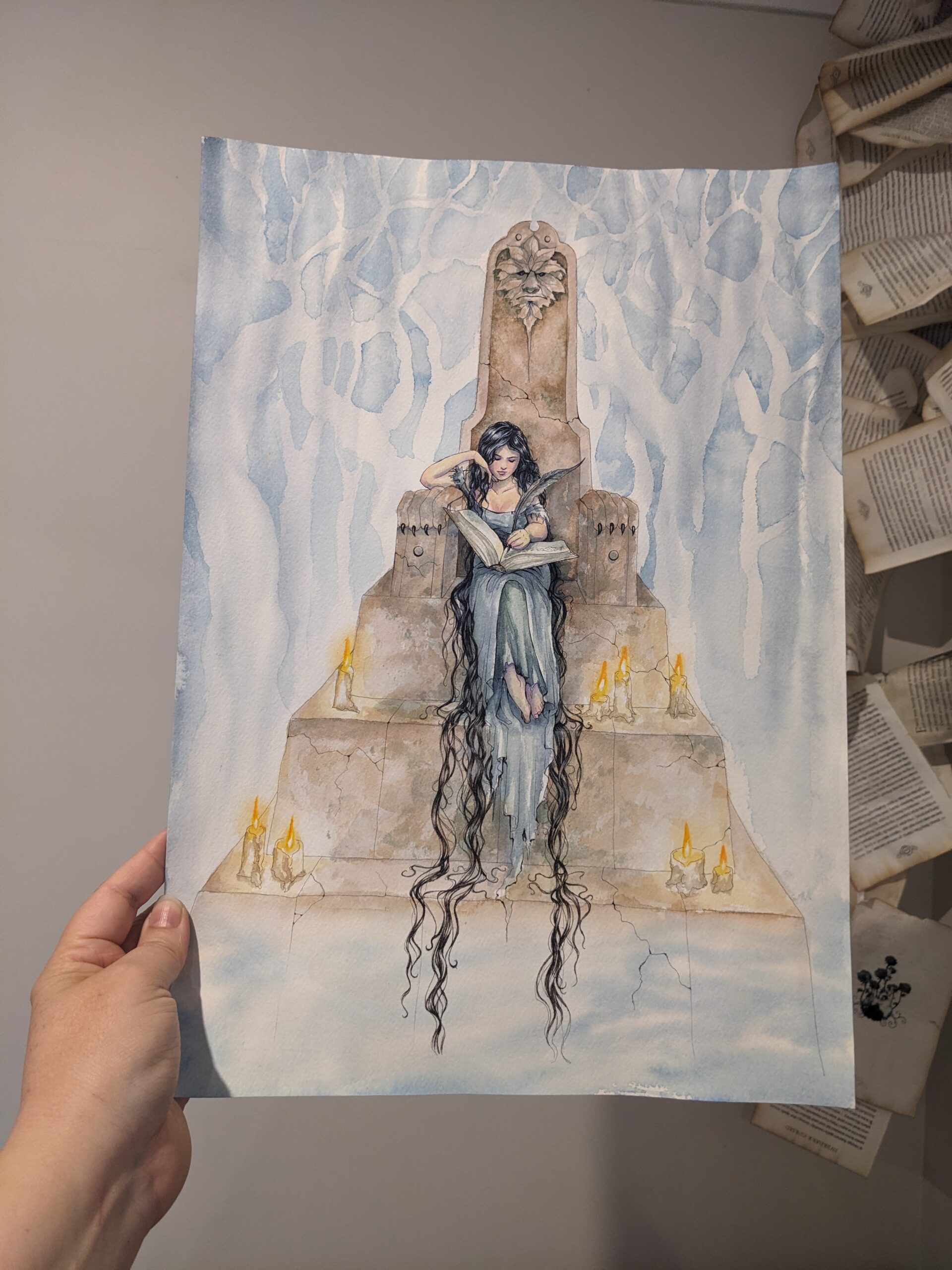 Original Art - Storykeeper Unfinished Early Version