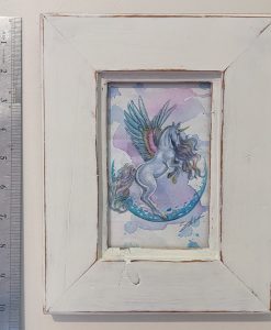 Framed Original - Rainbow Unicorn