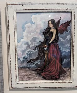 Framed Original - Storm Angel