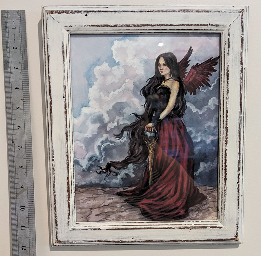 Framed Original - Storm Angel