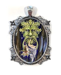 Art Pendant - Greenman's Door