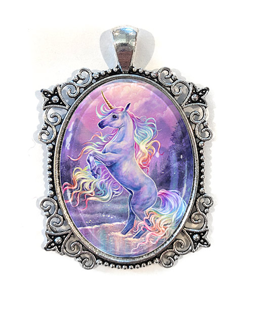 Art Pendant - Rainbow Dreams