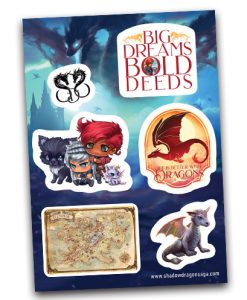 Sticker Sheet - Shadow Dragon