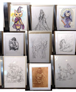 More Original Sketches - 48 Available!