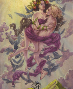 Original Artwork - Tarot Lovers