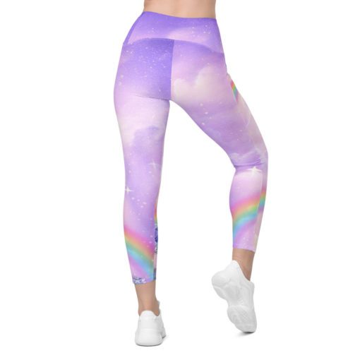 Leggings with pockets - Rainbow Dreams - Image 5