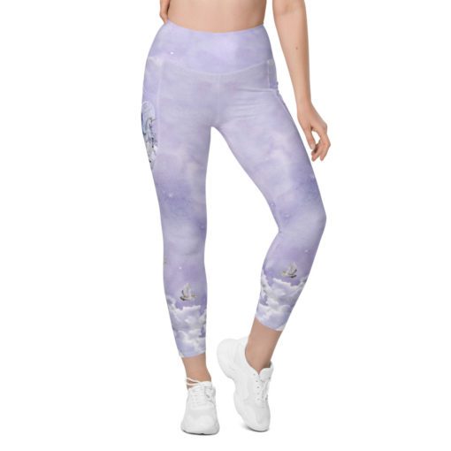 Leggings with pockets - Moonshine - Image 4