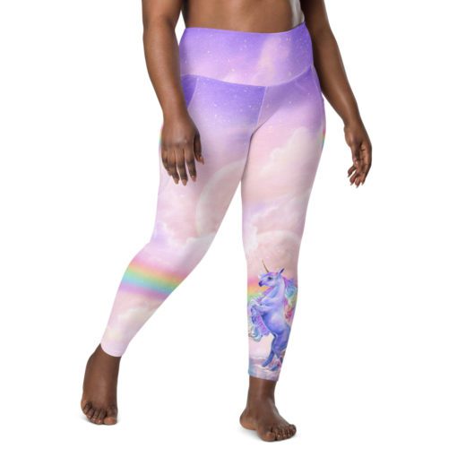 Leggings with pockets - Rainbow Dreams - Image 7