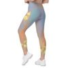 Leggings with pockets - Gold Lotus - Image 3