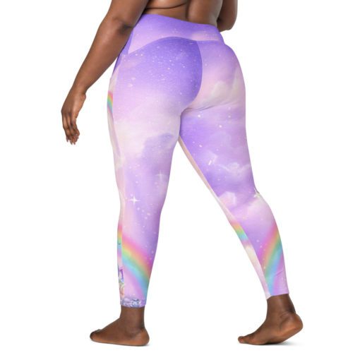 Leggings with pockets - Rainbow Dreams - Image 10