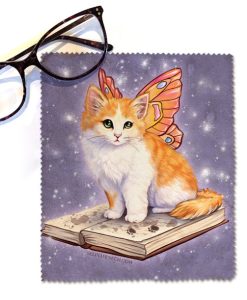 Glasses Cloth - Ginger Fairy Cat