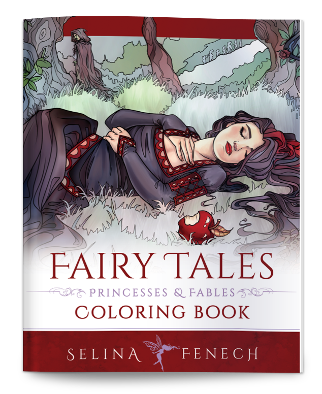 Winter Fairies Coloring Book for Adults: Enchanted Escapes