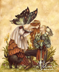 Original Artwork - Enchanted Kiss