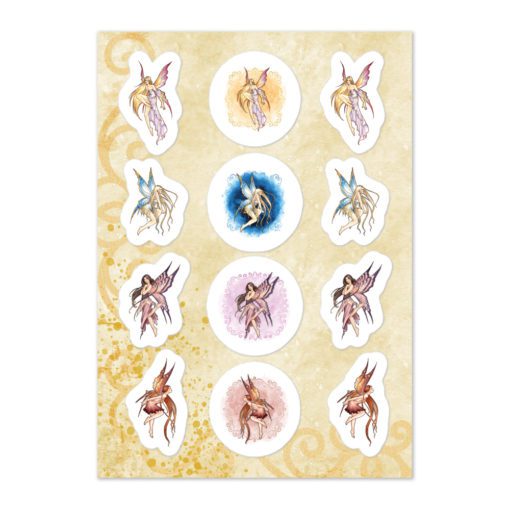 Sticker sheet - Nouveau Fairies