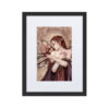 Framed Print With Mat - Winged Things