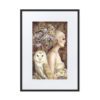 Framed Print With Mat - Blodeuwedd in Bloom - Image 3