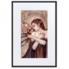 Framed Print With Mat - Winged Things - Image 4