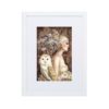 Framed Print With Mat - Blodeuwedd in Bloom - Image 6