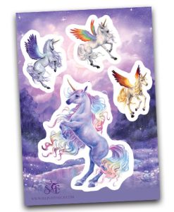 Sticker Sheet - Unicorns