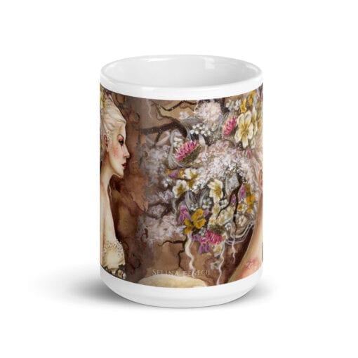 Mug - Blodeuwedd in Bloom - Image 6